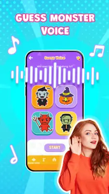 Monster Call Prank Sound android App screenshot 3